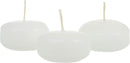 100 Pack of 8cm White Wax Floating Candles - wedding party home event decoration