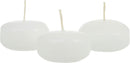 100 Pack of 4 Hour White Floating Candles - 4cm diameter - wedding party decoration
