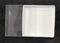 10 Pack of 8cm Square Wedding Invitation Coaster Favor Function product Presentation Cookie Biscuit Patisserie Gift Box - 2cm deep - White Card with Clear Slide On PVC Lid