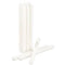 10 pack white wax 20cm taper church house vigil candleabra candle 2CM WIDE