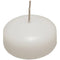 20 Pack of 6 Hour White Floating Candles - 5.8cm diameter - wedding party decoration