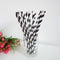 1000 Bulk Wholesale Pack Black White Drinking Straws Biodegradable Eco Paper Birthday Party Event Bistro Bar Cafe Take Away