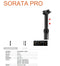 Satori Sorata Pro Dropper Seat Post Internal Cable 31.6 Diameter 125mm Travel MTB Trekking Bike