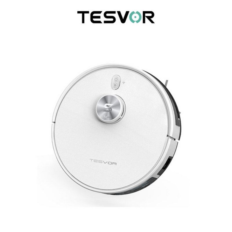Tesvor S6 Turbo Robot Vacuum Cleaner Mop With Laser Navigation 4000Pa