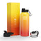 Jade Yoga Voyager Mat - Midnight & Iron Flask Wide Mouth Bottle with Spout Lid, Fire, 40oz/1200ml Bundle