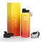Jade Yoga Voyager Mat - Purple & Iron Flask Wide Mouth Bottle with Spout Lid, Fire, 40oz/1200ml Bundle