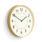 Newgate Monopoly Plywood Wall Clock With Green Hands