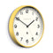 Newgate Number Three Echo Clock Silicone Yellow