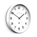 Newgate Number Three Echo Clock Silicone White