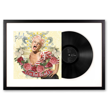 Framed P! nk I'm Not Dead Vinyl Album Art