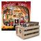 Crosley Record Storage Crate & Crowded House The Very Very Best Of Crowed House - Double Vinyl Album Bundle