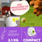 Automatic Ball Launcher Throwing Machine Dog Toys Interactive Tennis Pet 6Balls