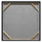 80X80cm Golden Blossoms Gold Framed Hand Painted Canvas Wall Art
