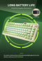 KZZI K75 PRO RGB 75% Wireless Gasket Mechanical Lemon Green Keyboard, Triple Mode, Eternity Tactile Switch