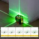 KAIWEETS KT360A Green Laser Level 3 X 360° Rotary Self Leveling with 2 Rechargeable Battery