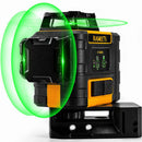 KAIWEETS KT360A Green Laser Level 3 X 360° Rotary Self Leveling with 2 Rechargeable Battery