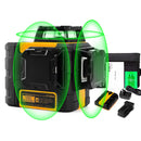 KAIWEETS KT360A Green Laser Level 3 X 360° Rotary Self Leveling with 2 Rechargeable Battery