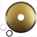3x Diamond Cutting 105mm Wet Disc 1.9*5mm 4.0" Continuous Saw Blade Grinder Tile