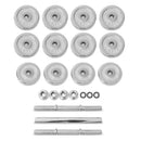 LSG 2-in-1 Dumbbell Barbell Set with Case 30kg