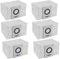 6 X Auto Empty Station Dust Bags For Ecovacs Deebot X1 Omni Series Robots