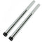 2 Piece Chrome Rods for 32mm Vacuum Cleaners, backpacks, commercial, ducted & more