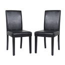 Montina Wooden Dining Chairs 2x