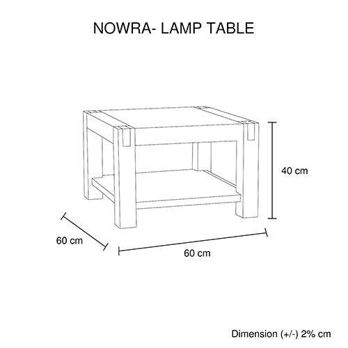 Nowra Oak Colour Lamp Table