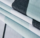 Nathan 100% cotton reversible quilt cover set-queen size