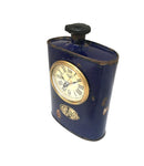 Table Clock - Old Iron Drinking Flask
