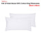 Accessorize Pair of White Hotel Deluxe Cotton King Pillowcases 50cm x 90cm