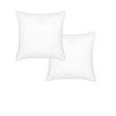 Accessorize Pair of White Piped Hotel Deluxe Cotton European Pillowcases