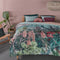 Bedding House Lupine Green Cotton Sateen Quilt Cover Set Queen