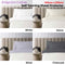 Accessorize Self Tanning Polyester Cotton Sheet Protector 145cm x 220cm Silver