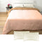 J.Elliot Home Bim Beri Velvet Reversible Comforter Apricot Queen/ King 220 x 260cm Plus Free Standard Pillowcases