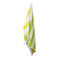 J.Elliot Home 400GSM Premium Cotton Reversible Striped Beach Towel 76 x 152 cm Lime Green