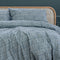 Ardor Fletcher Faded Indigo Printed Quilt Cover Set King