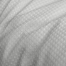 Ardor Florence Waffle Silver Quilt Cover Set Queen