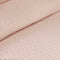 Ardor Ingrid Blush Seersucker Stripe Quilt Cover Set Double