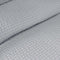 Ardor Ingrid Silver Seersucker Stripe Quilt Cover Set Queen