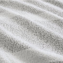 Ardor Liam Chenille Textured Grey Quilt Cover Set King