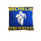 Australian Mancave Retro Cushion Michelin Tyre Services 40 x 40 cm