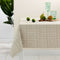 Ladelle Beige Eco Cotton Rich Tablecloth 150 x 225 cm