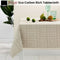 Ladelle Beige Eco Cotton Rich Tablecloth 150 x 265 cm
