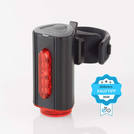 FischerBicycle Rear Light with 360 Floor Light for More Visibility and Protection, Rechargeable Battery