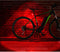 FischerBicycle Rear Light with 360 Floor Light for More Visibility and Protection, Rechargeable Battery