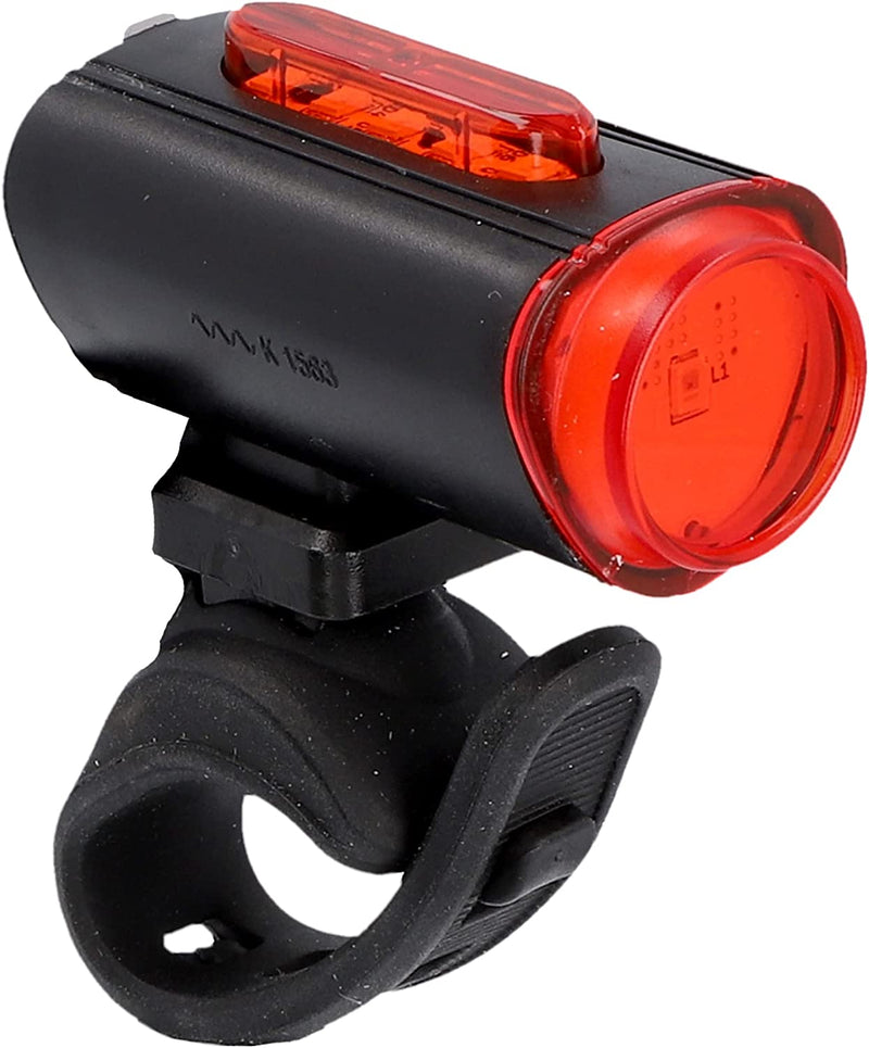 FischerBicycle Rear Light with 360 Floor Light for More Visibility and Protection, Rechargeable Battery