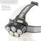 6 Modes LED Head Torch Induction Headlight Camping COB Infrared Strong Lights