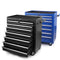 7-Drawer Drawer Tool Box Trolley Cabinet - Heavy Duty Tool Chest Garage Storage Cart Organizer