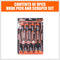 9pc Hook and Pick Tool Set Scraper ,Large Full & Small Mini Size Non-slip Handle