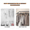 Double Clothes Rack Steel Garment Coat Hanger Stand Closet Shoes Storage Shelf